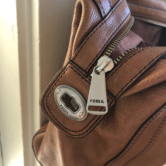 Vintage brown fossil purse - Picture 5 of 6